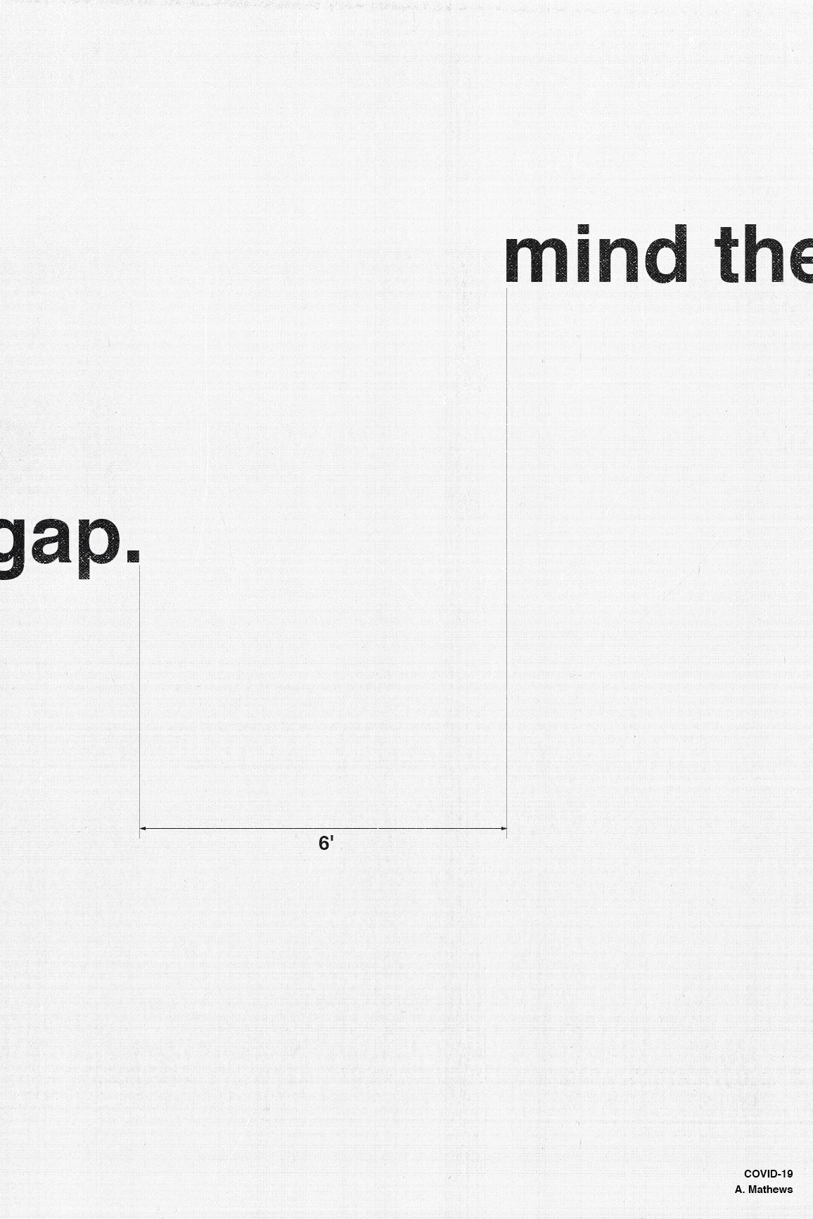 mind the gap.